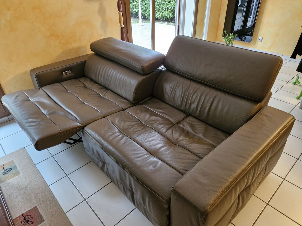 Canap� Cuir 4 places Relax �lectrique 650 Herblay (95)