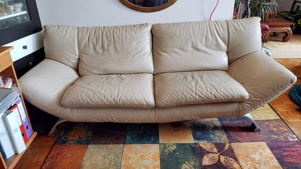 Canap� en cuir, 3 places 190 Toulouse (31)