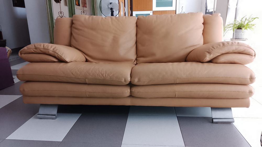 Canap� cuir 2 places 400 Marseille 10 (13)