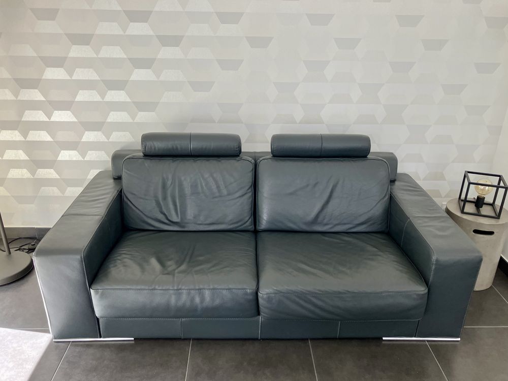 Canap� cuir 3 places - Gamamobel, mod�le Aqua 0 Fontenay-le-Comte (85)