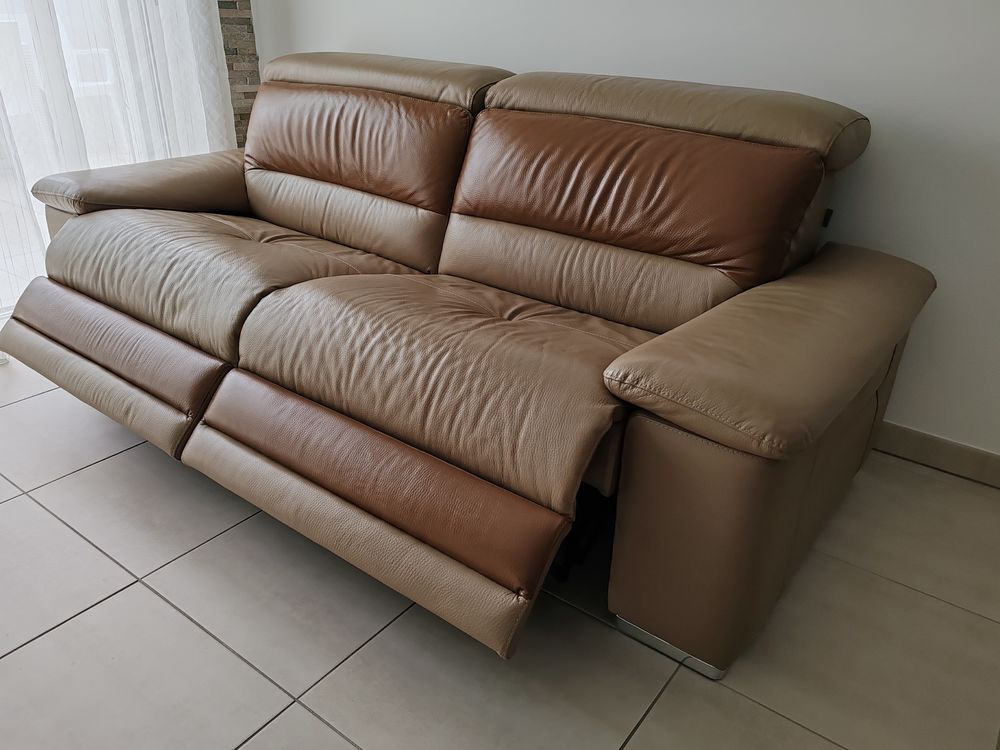 Canap� cuir relax 460 Istres (13)