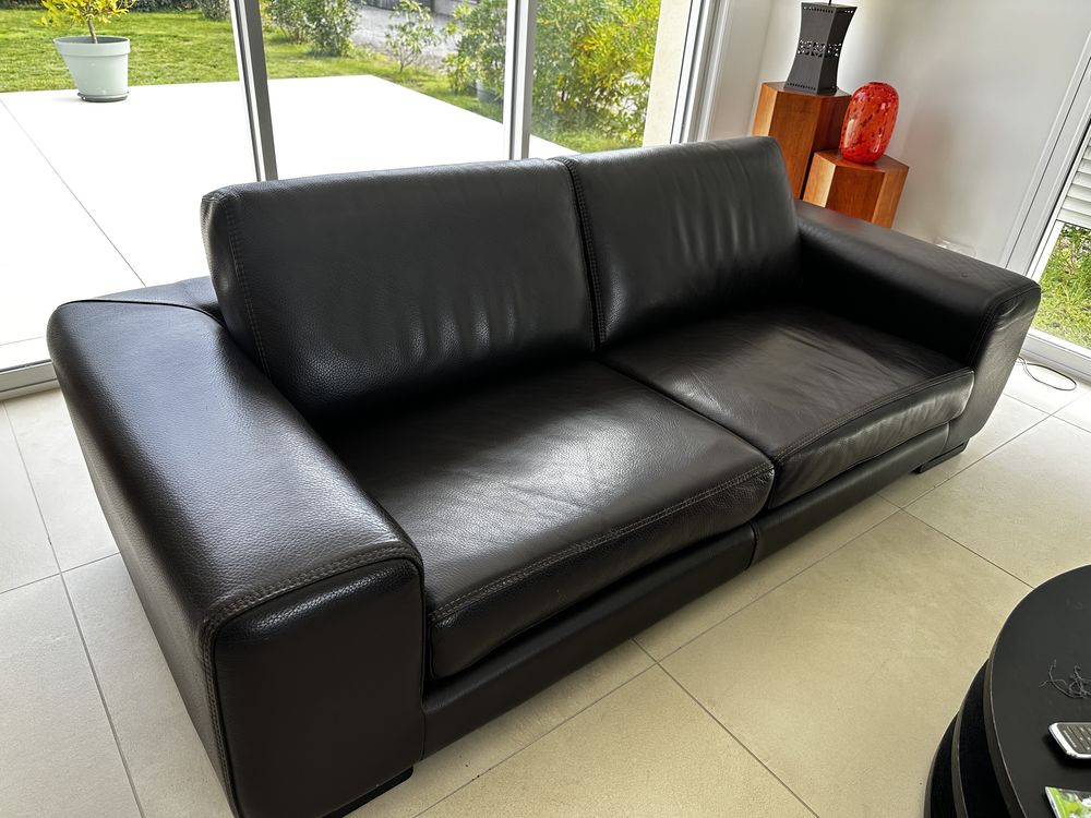 canap� cuir Roche et Bobois 500 Le Pouliguen (44)