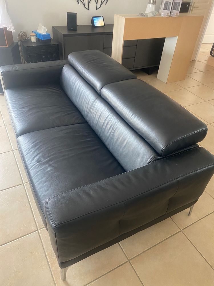 Canap� cuir Story - 3places - T�ti�res relevables 700 Montauban (82)