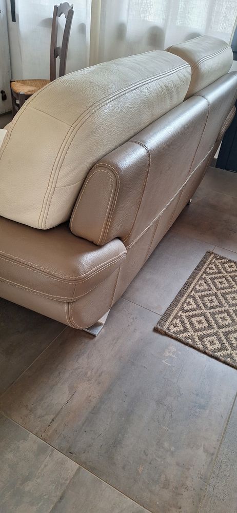 Canap� cuir tr�s bon �tat 300 Niort (79)