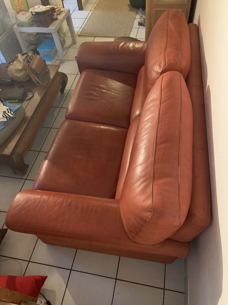 Canap� cuir 399 Saint-Andr�-de-Seignanx (40)