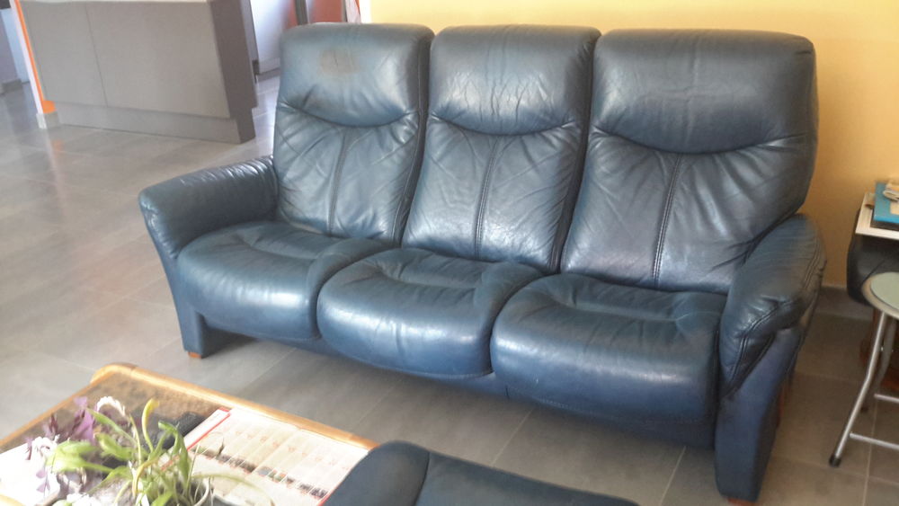 Canap� cuir 100 Montfort-le-Gesnois (72)