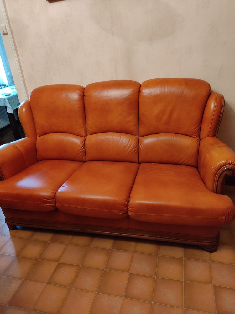 CANAPE CUIR 100 Mar�uil (62)