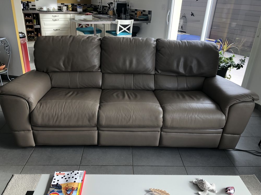 Canap� cuir 0 Croisilles (14)