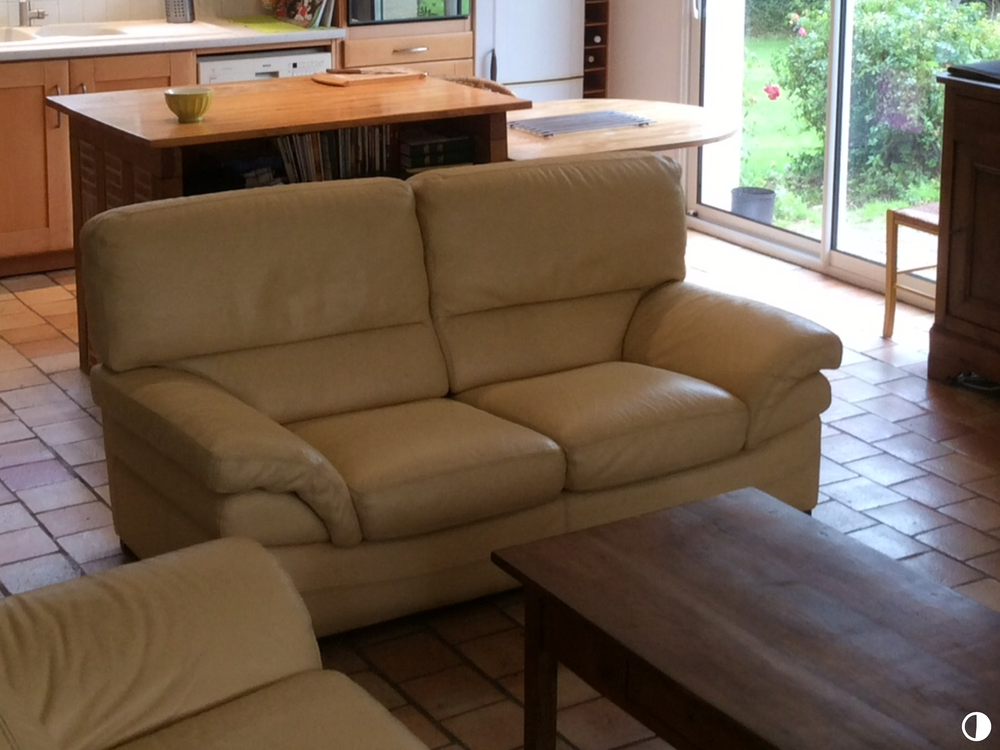 canap� cuir 60 Blonville-sur-Mer (14)