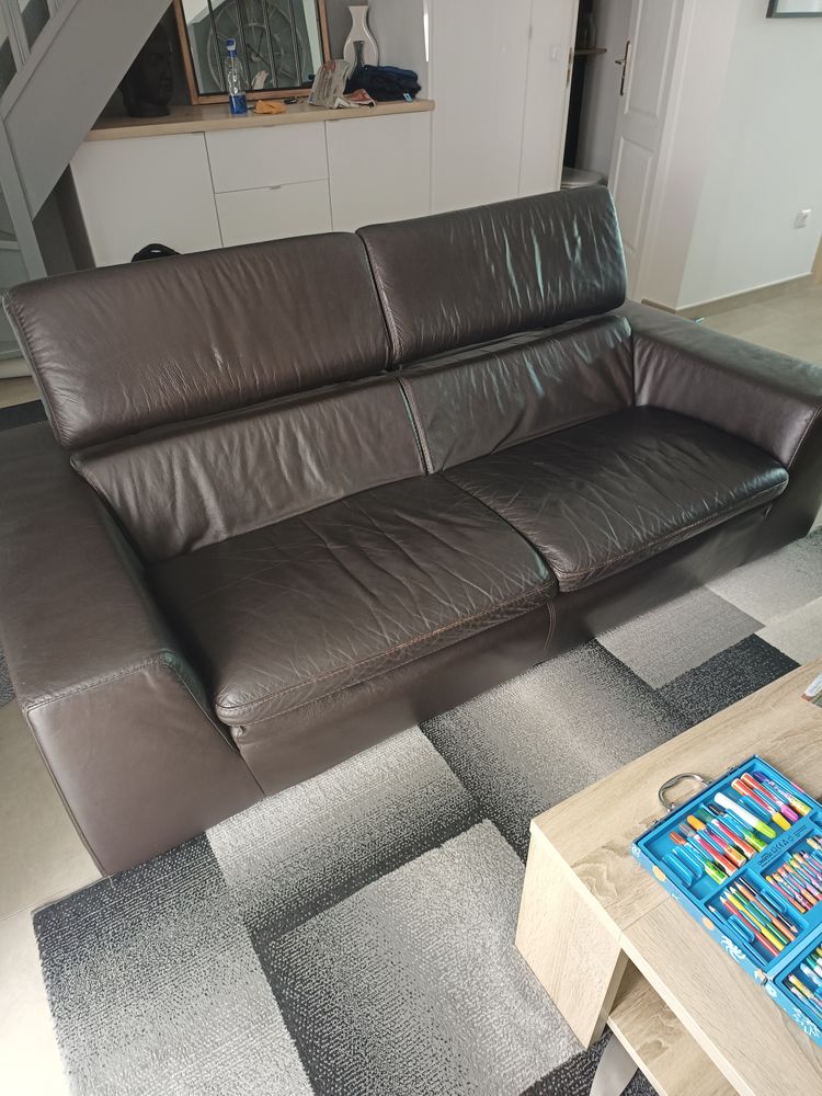 canape en cuir 100 P�roy-les-Gombries (60)