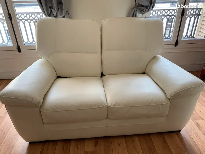 Canap� en cuir 100 Paris 1 (75)
