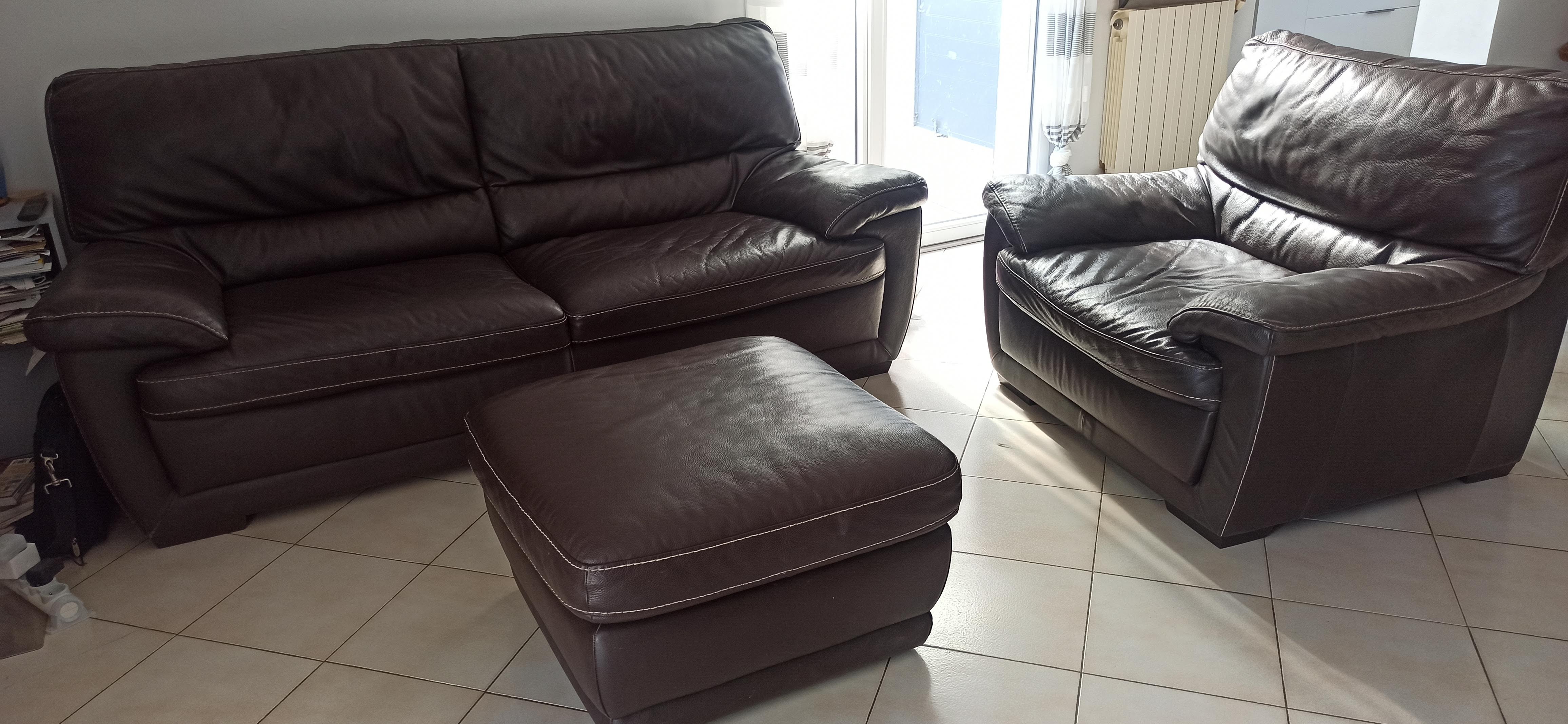 Canap� cuir 550 Montpellier (34)