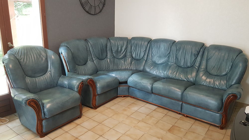 Canap� en cuir 500 Magescq (40)