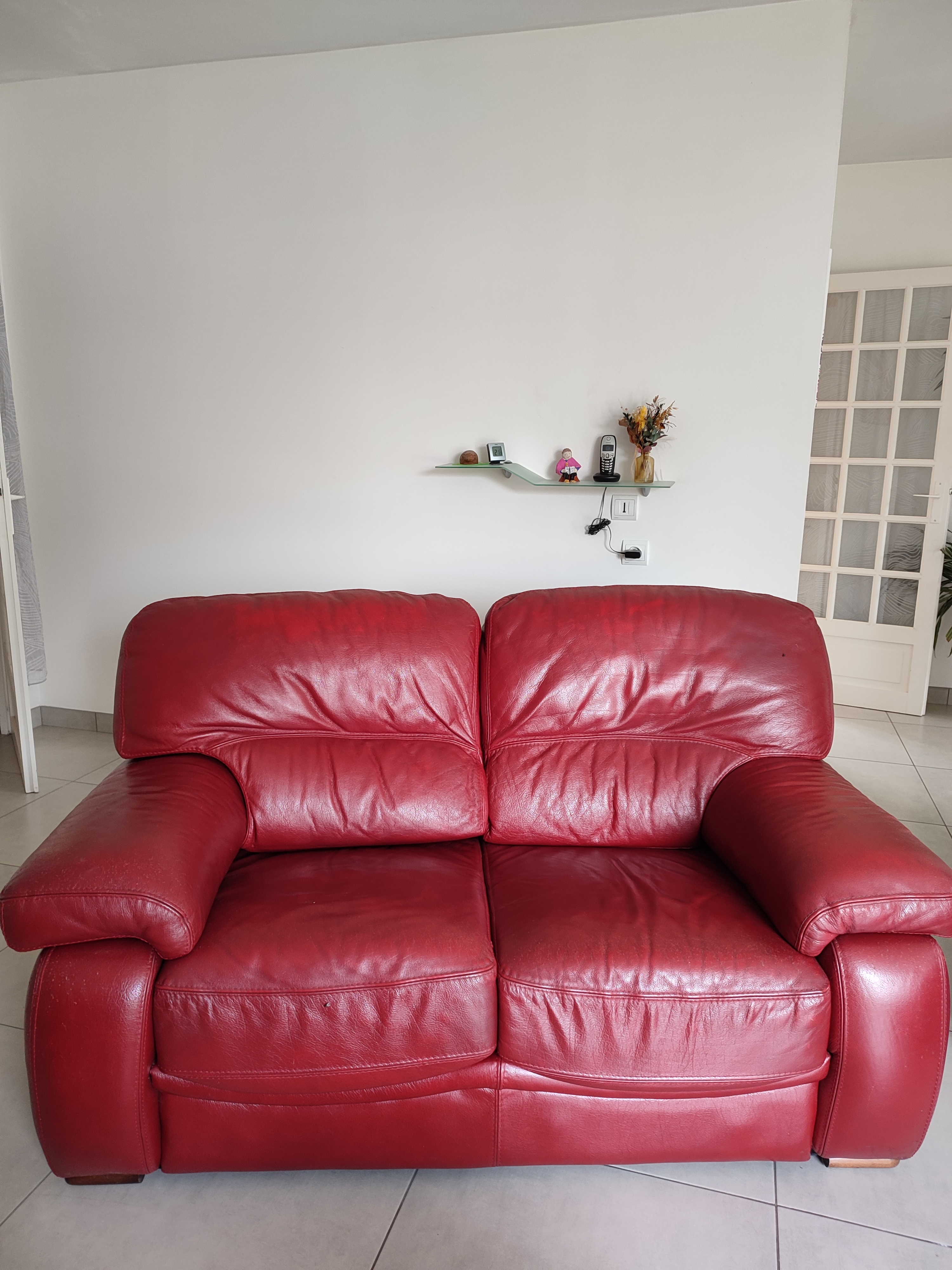 CANAPE CUIR 300 Chauch� (85)