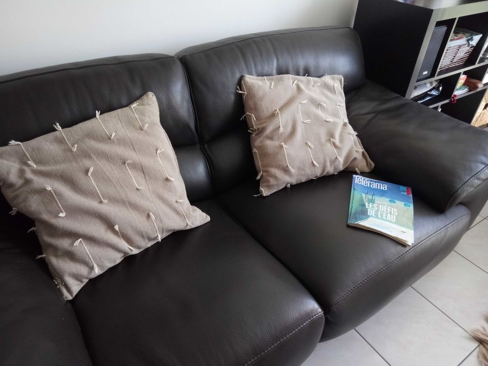 canap�  cuir 500 Riantec (56)