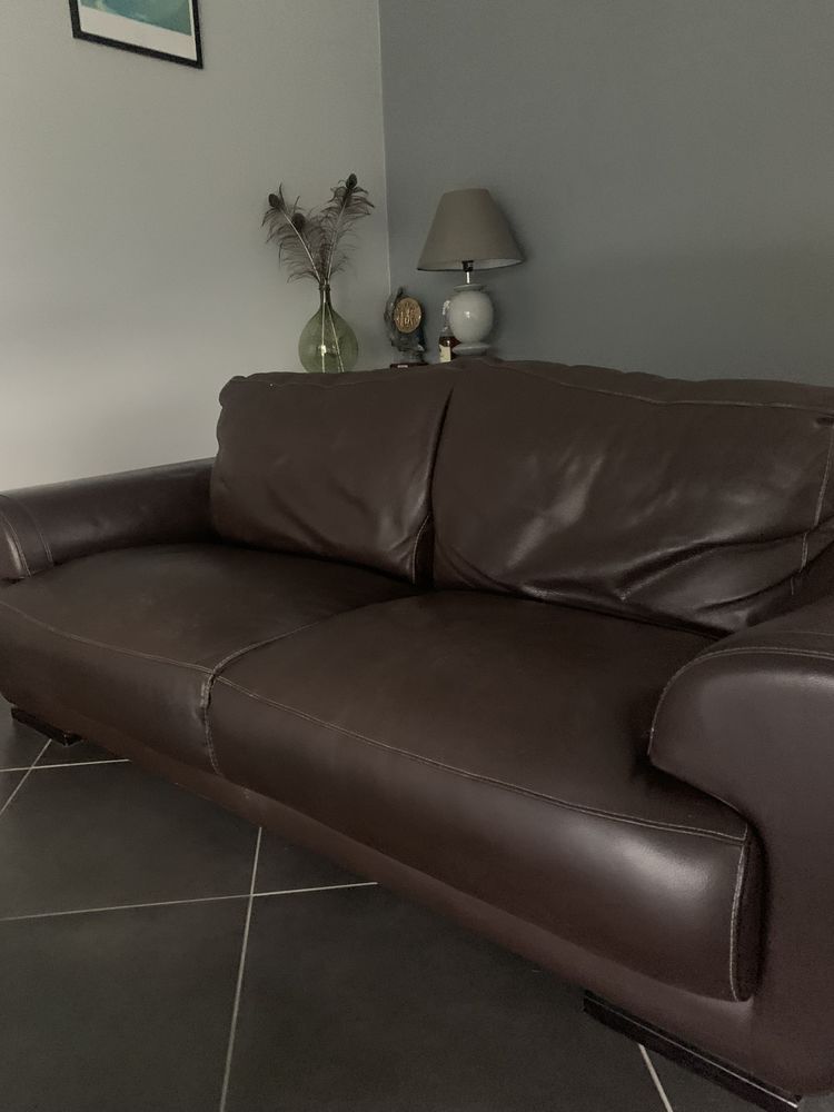 Canap� en cuir 100 Capian (33)