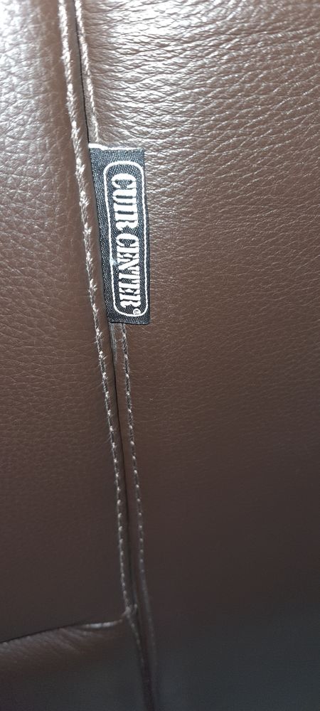 Canap� en cuir 150 Rouen (76)