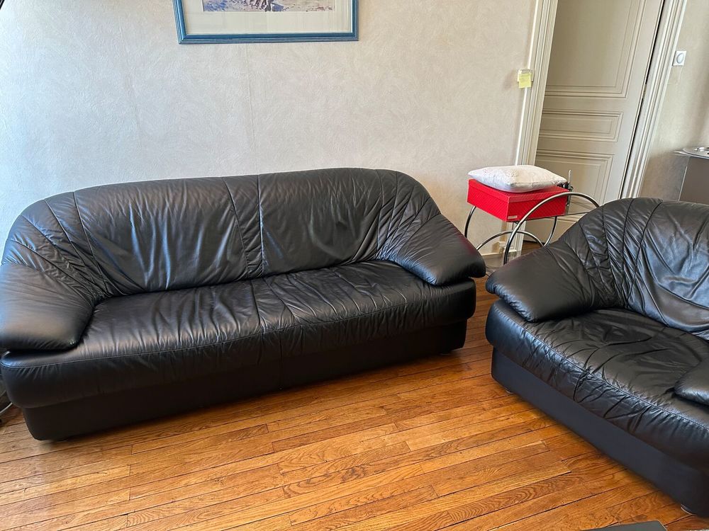 CANAPE CUIR 120 Fr�terive (73)