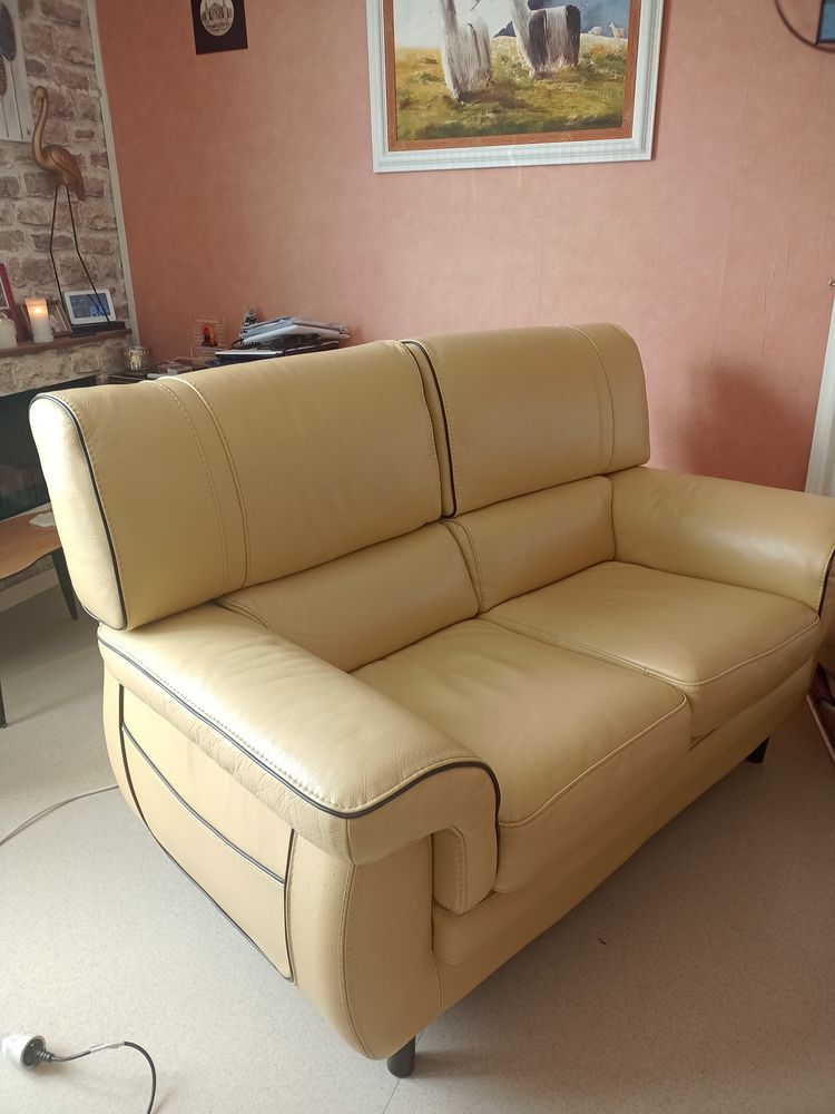 Canap� cuir 90 Saint-Leu-d'Esserent (60)