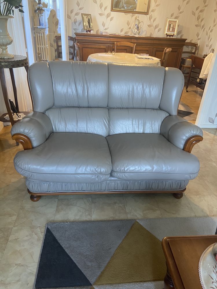 canape cuire beige 150 Creil (60)