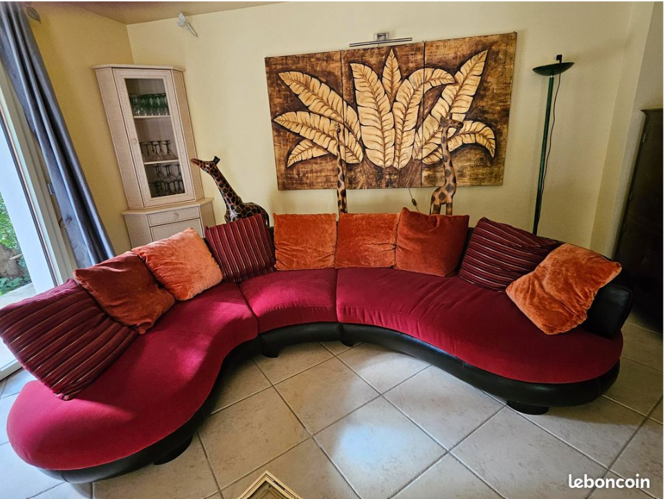 Canap� D�sign Bois & Chiffons 0 Les Essarts-le-Roi (78)