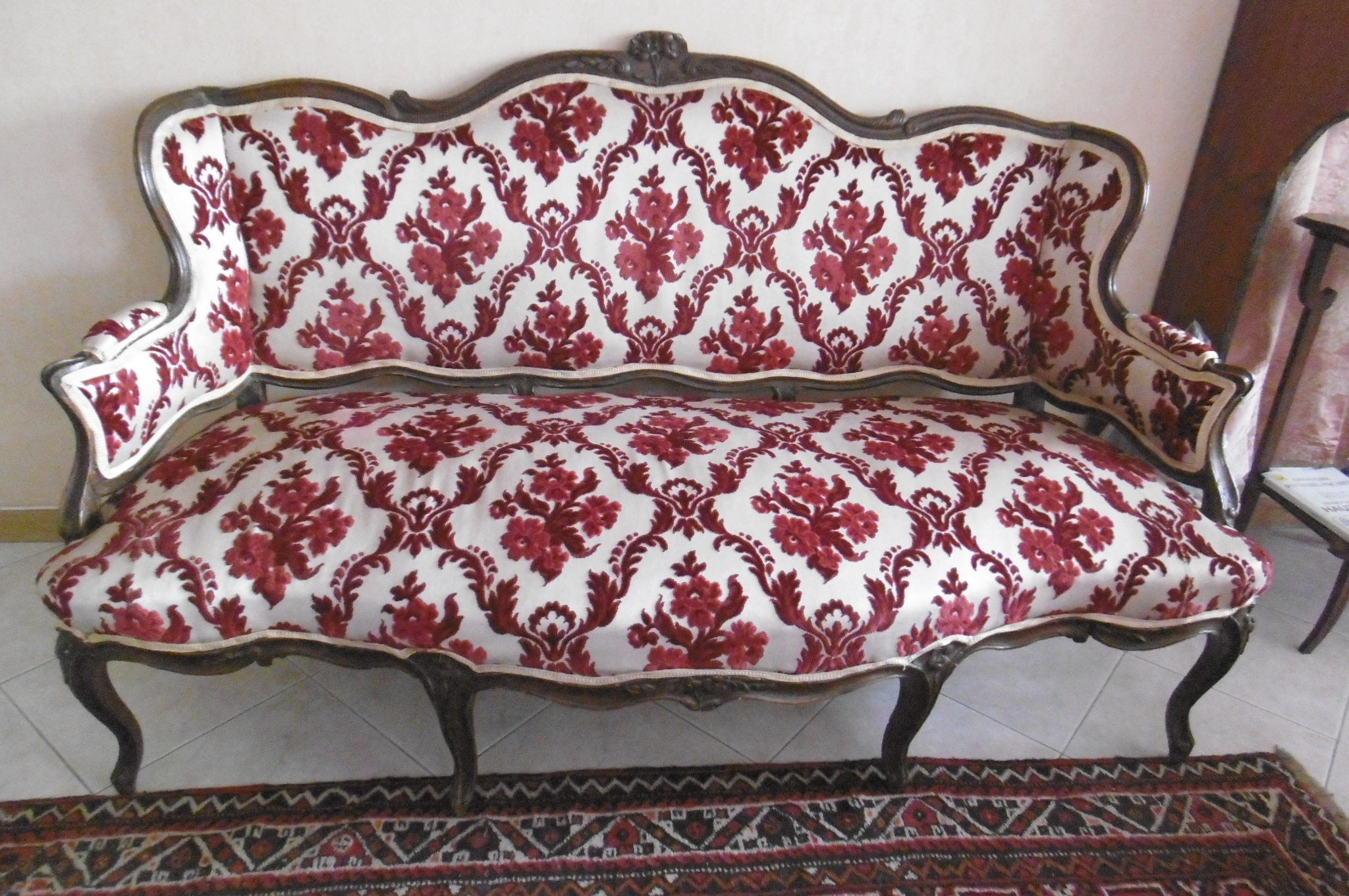      canap� de et deux fauteuils de style et chaises cann�es 0 Cernay (68)