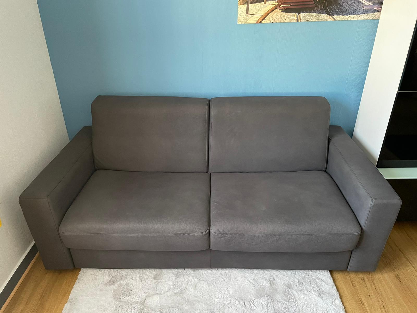 Canap� droit convertible gris 550 Valence (26)