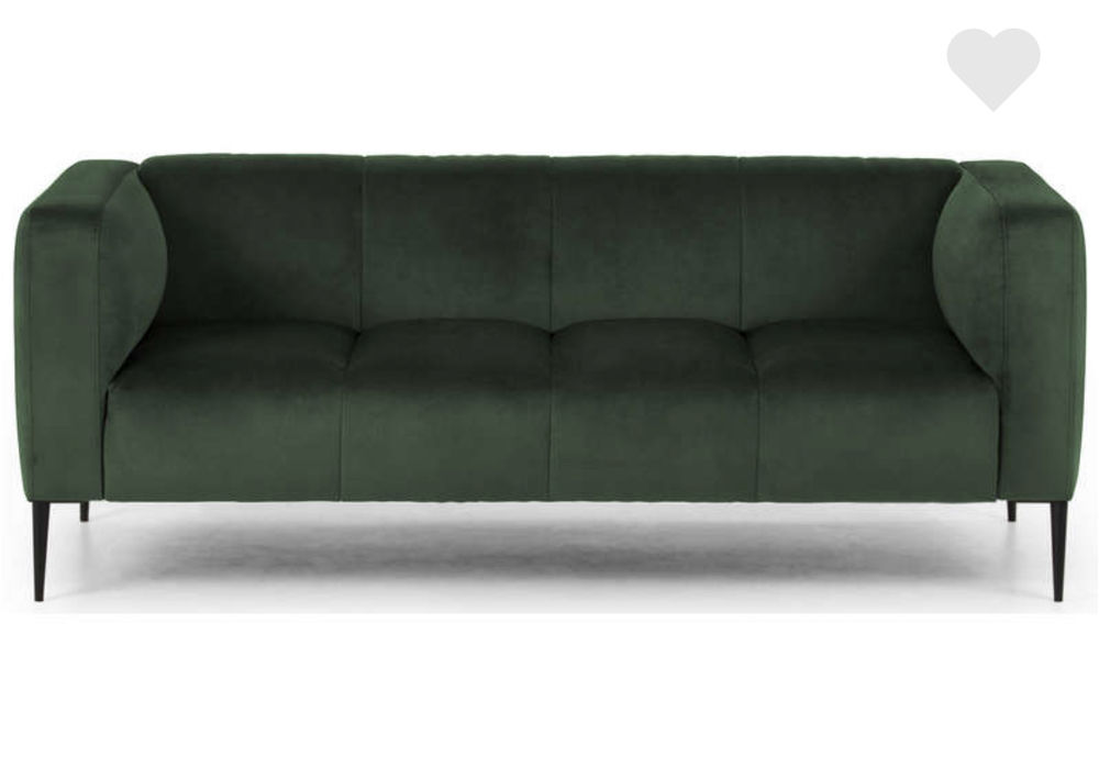 Canap� droit en velours 450 Besan�on (25)