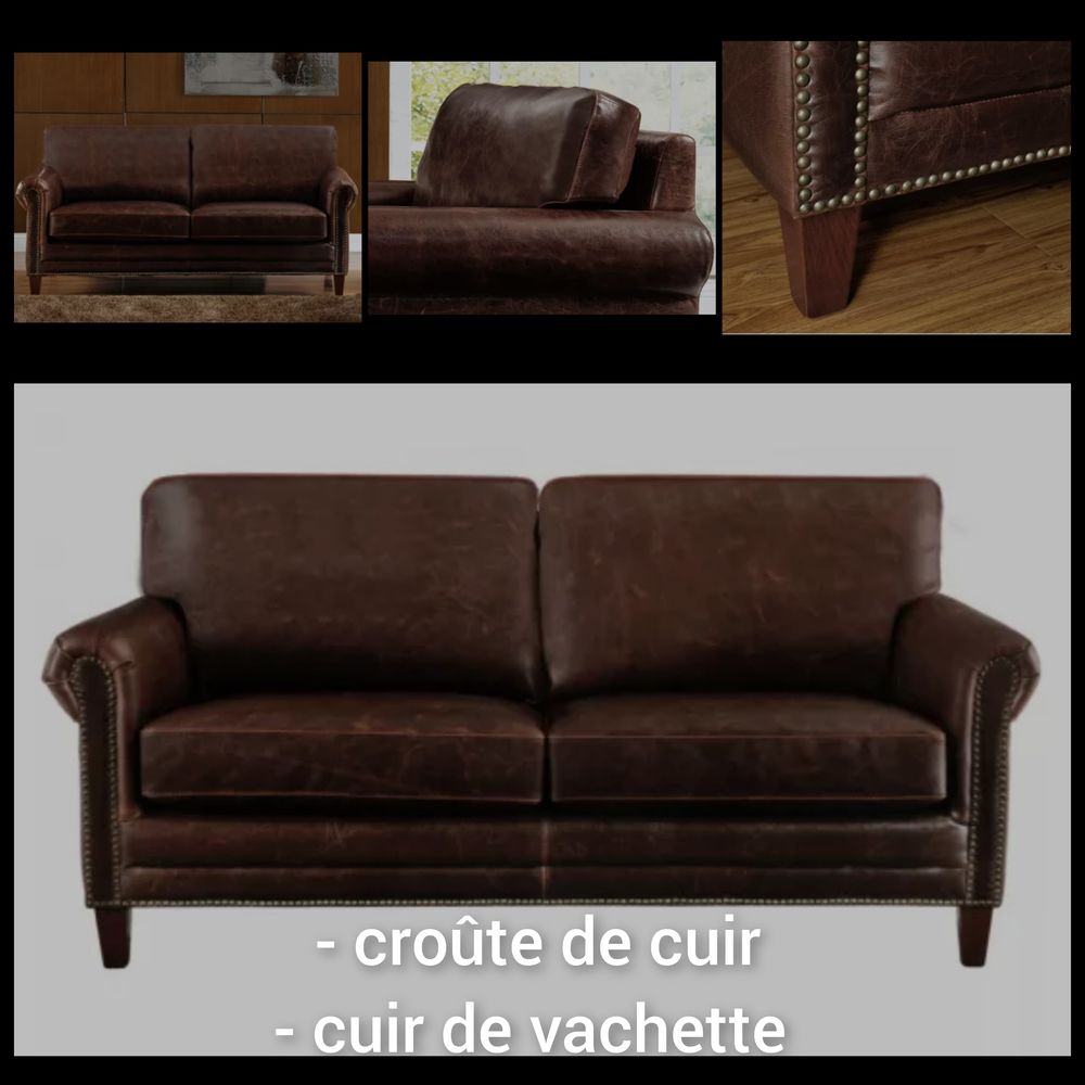 Canap� effet vintage 750 Deuil-la-Barre (95)