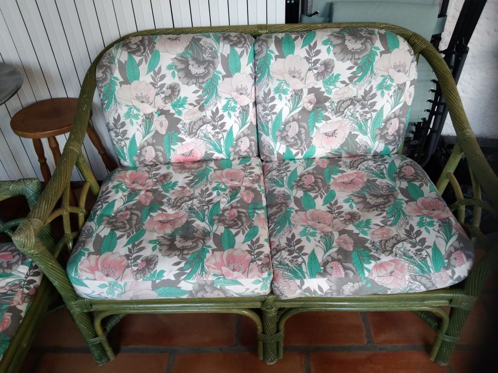 canap� e fauteils en rotin 150 Longuenesse (62)