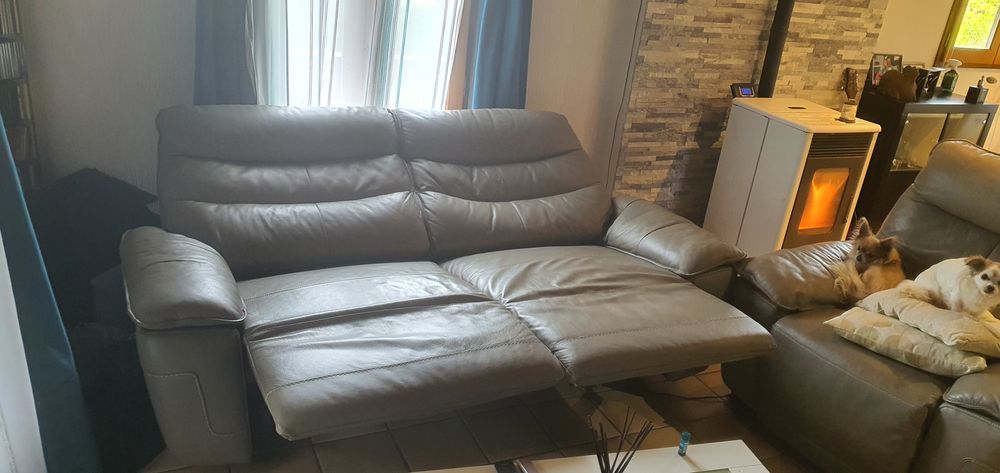 canap� et fauteuil cuir relax 650 Collonges-sous-Sal�ve (74)