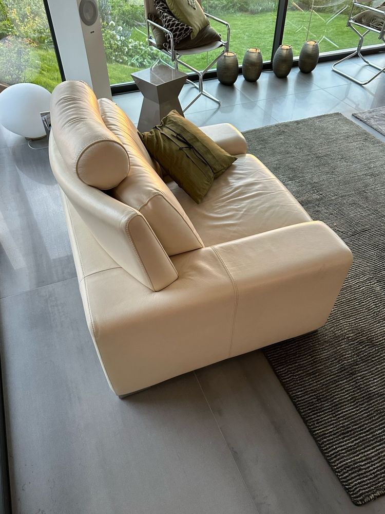 Canap� / Fauteuil Cuir Blanc 250 Veyrier-du-Lac (74)