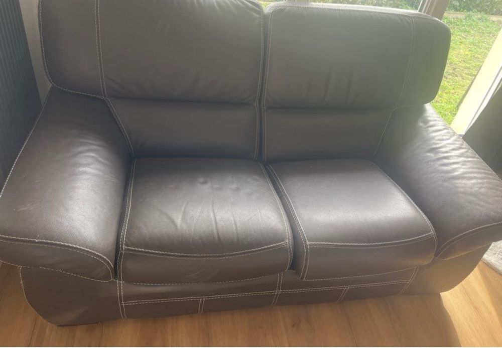 Canap� et fauteuil en cuir 400 Saumur (49)