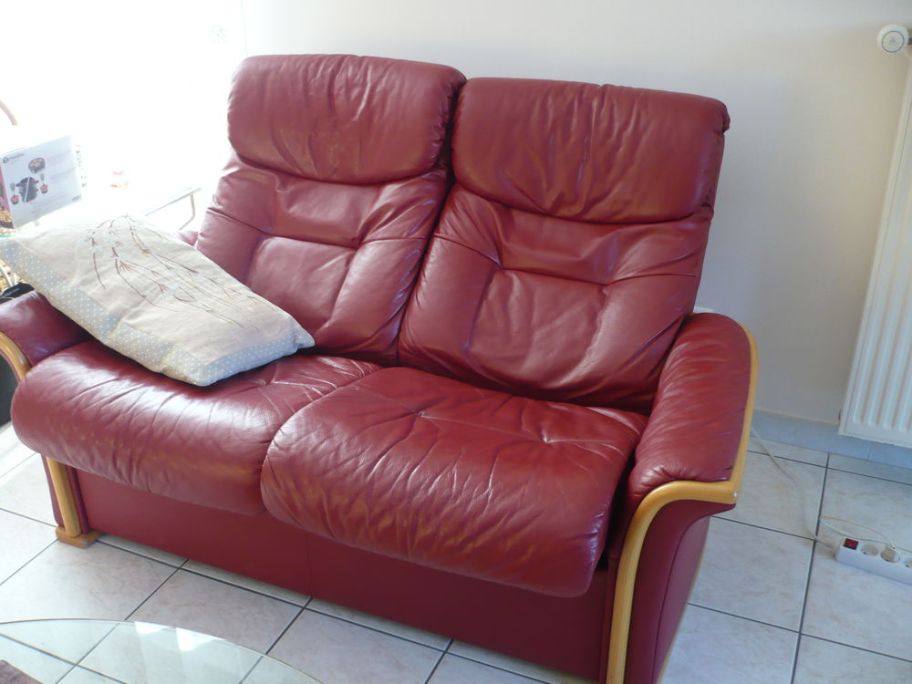 Canap� + fauteuil + pouf 500 Cessy (01)