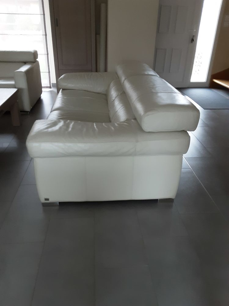 CANAP� + FAUTEUIL RELAX EN CUIR HOME SALONS 890 Gu�nange (57)