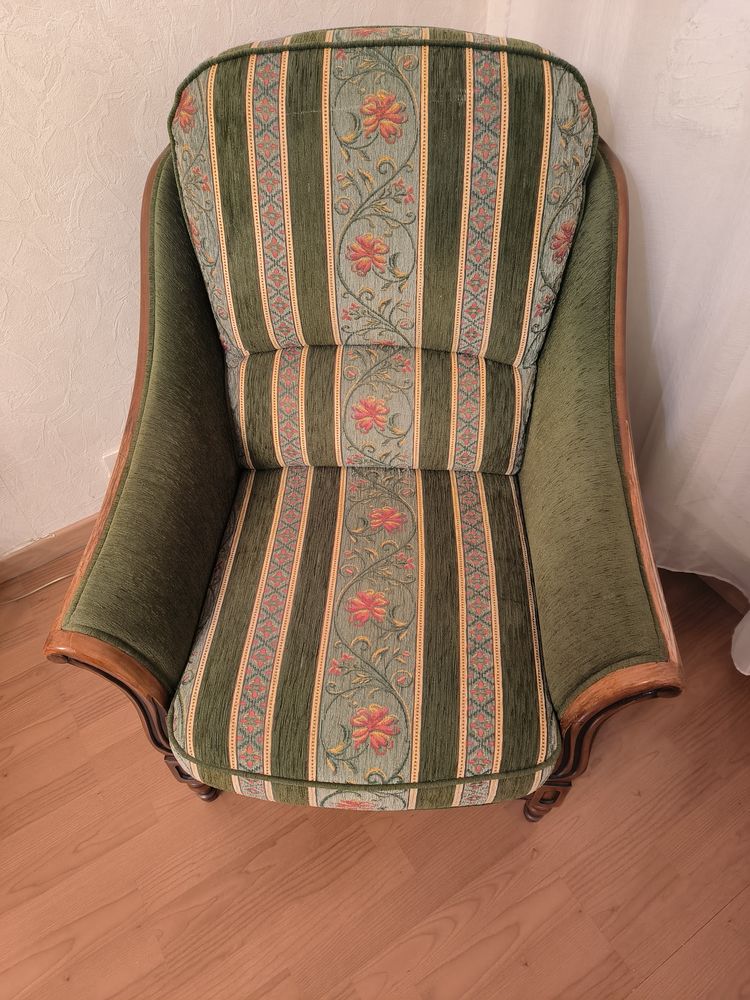 Canap� et fauteuil style louis Phillipe sign� 1000 La Ciotat (13)