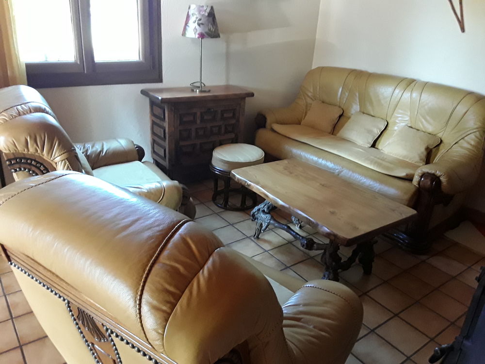 Canap� 2 fauteuils cuir 500 Fr�terive (73)