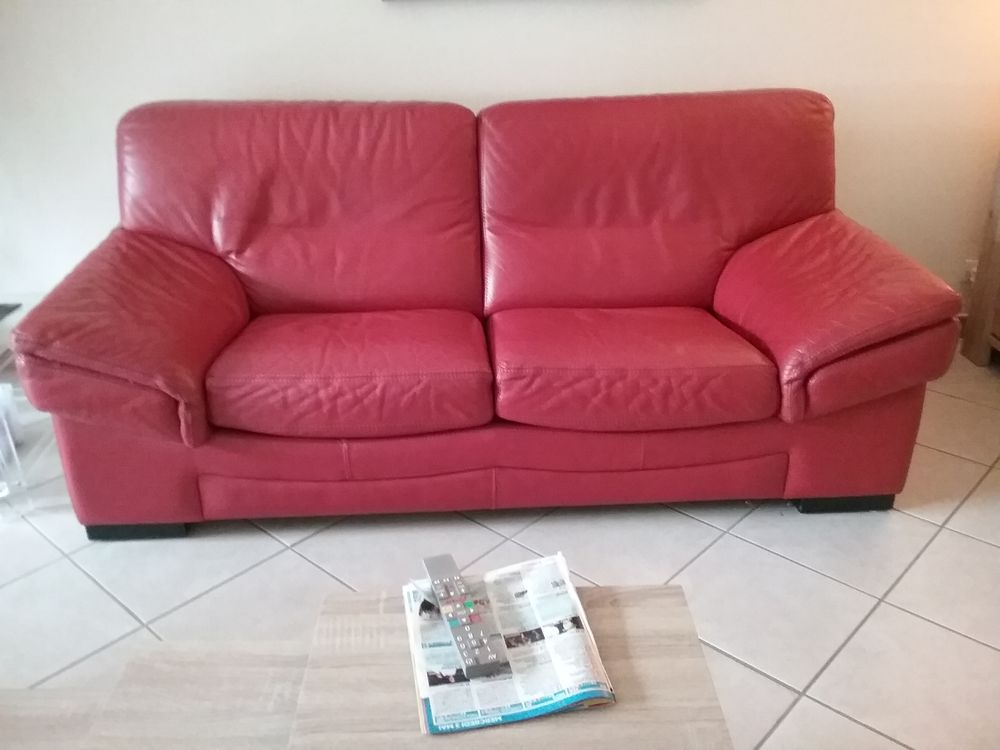 canap� fixe cuir 2 places roche bobois 0 Narbonne (11)