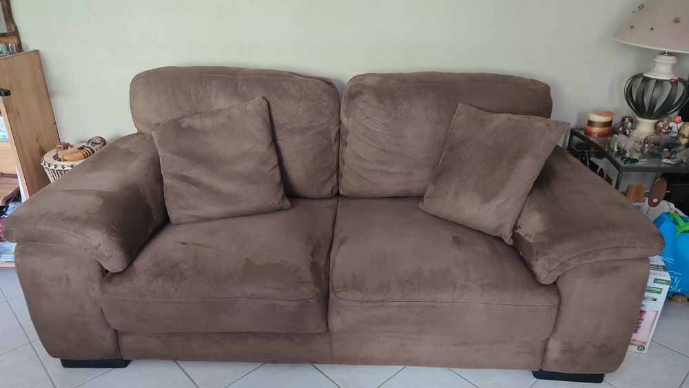 CANAPE FIXE 2 places MICROFIBRE 80 Nice (06)