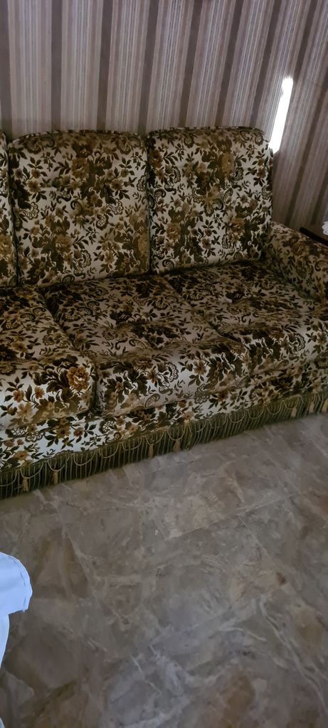 Canap� Floral 3 Places avec Franges 0 Rennes (35)