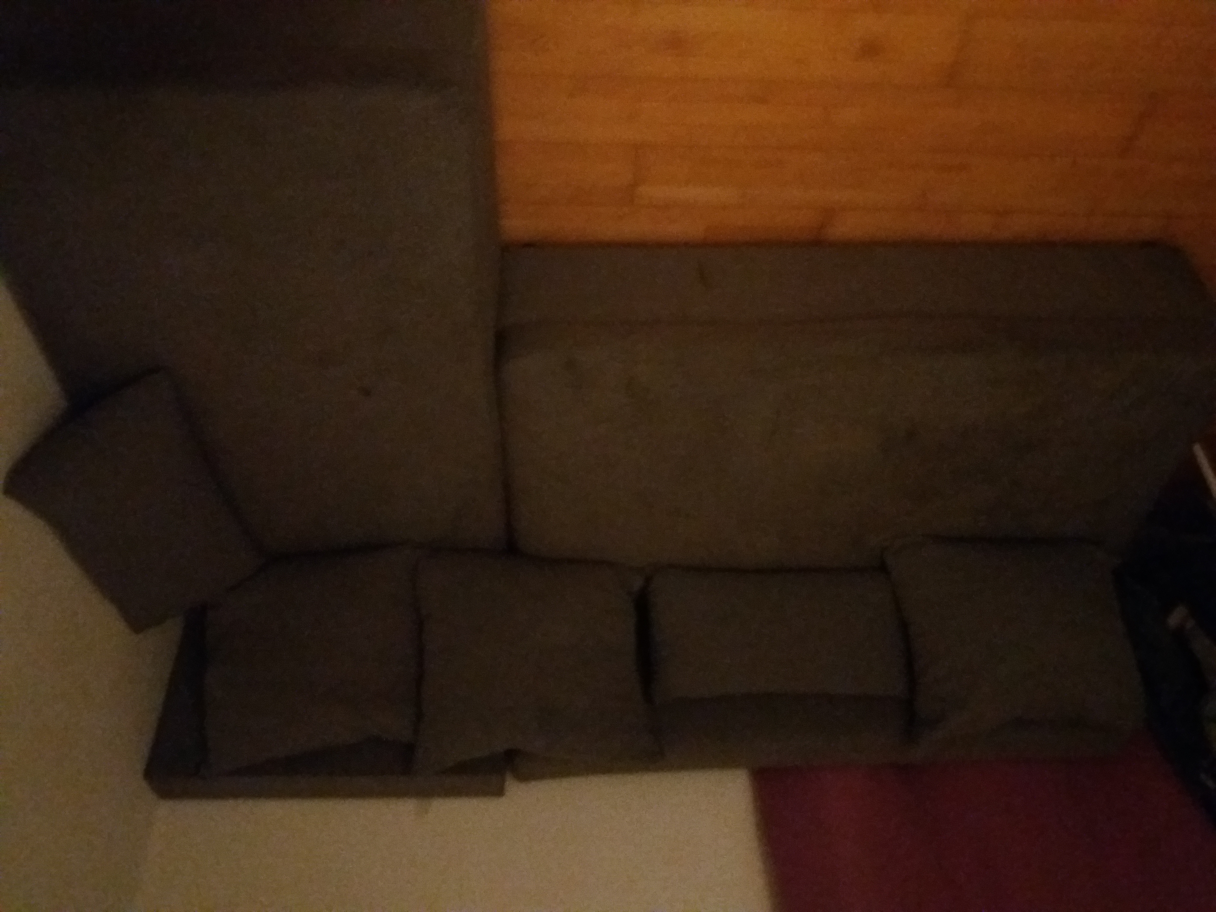 canape gris convertible avec possibilite de rangement 40 Garches (92)