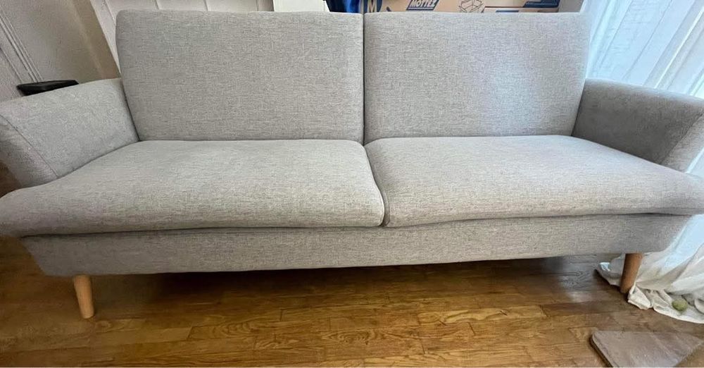 Canap� gris convertible 400 Marseille 7 (13)