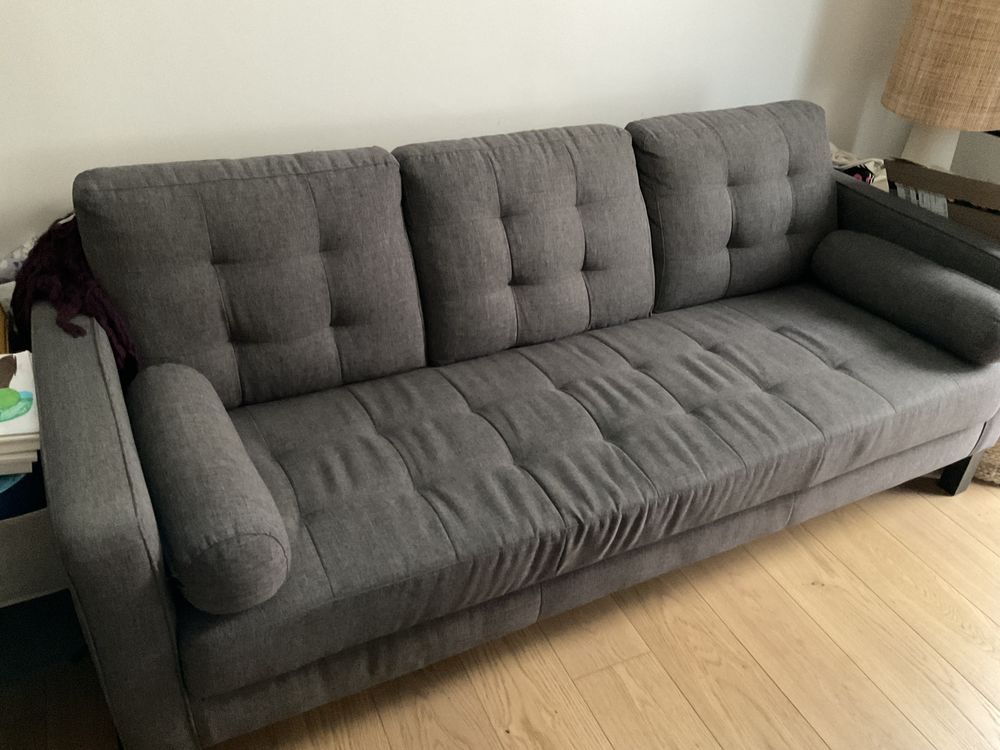 Canap� gris 3 places marque alin�a tr�s bon �tat 300 Boulogne-Billancourt (92)