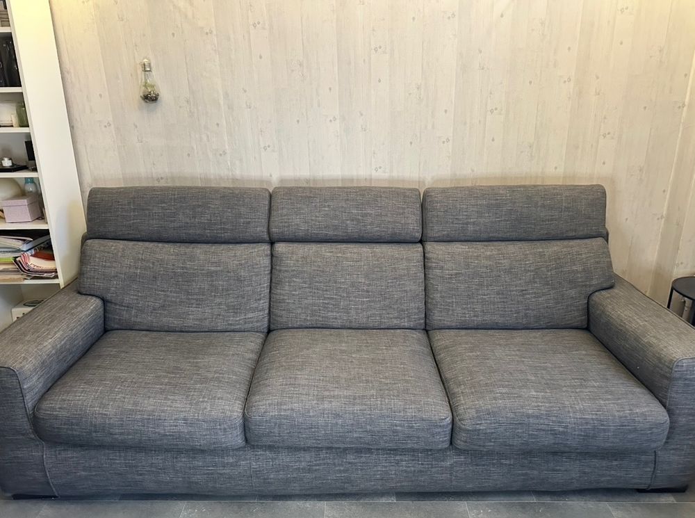 Canap� gris poltron et sofa 659 Lille (59)