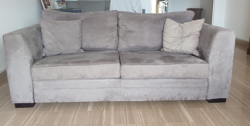 Canap� gris RODIER 200 Nice (06)