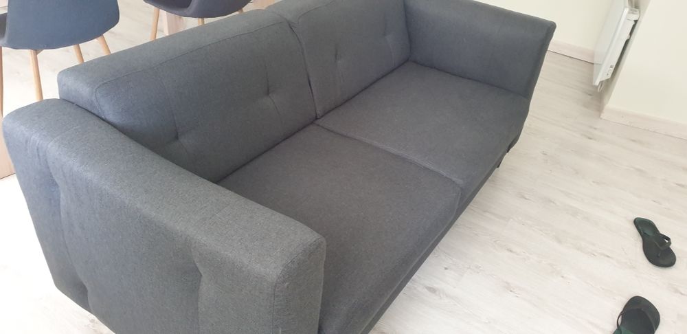 canap� gris salon 300 Vaujours (93)