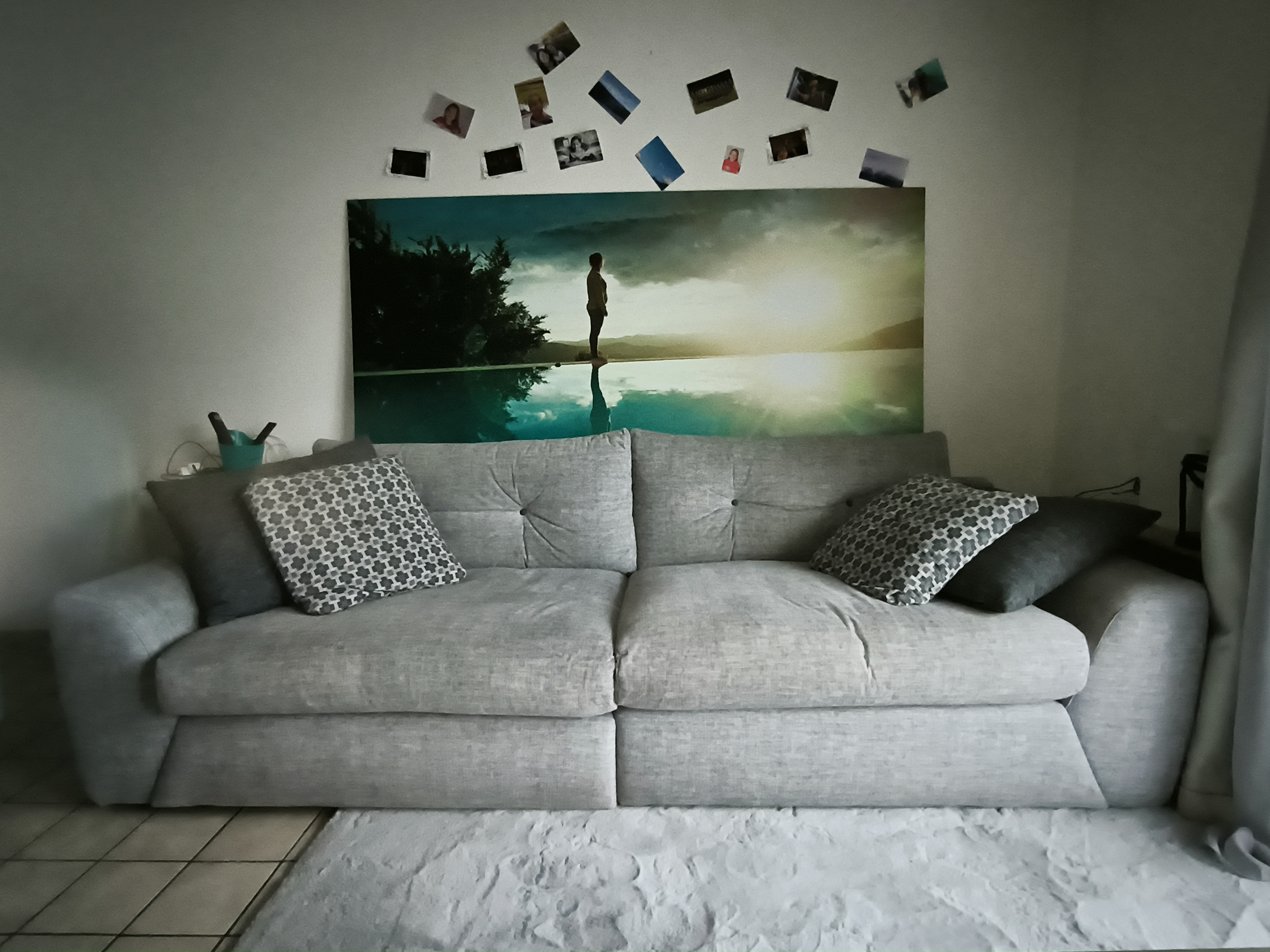 Canap� gris 400 Doussard (74)