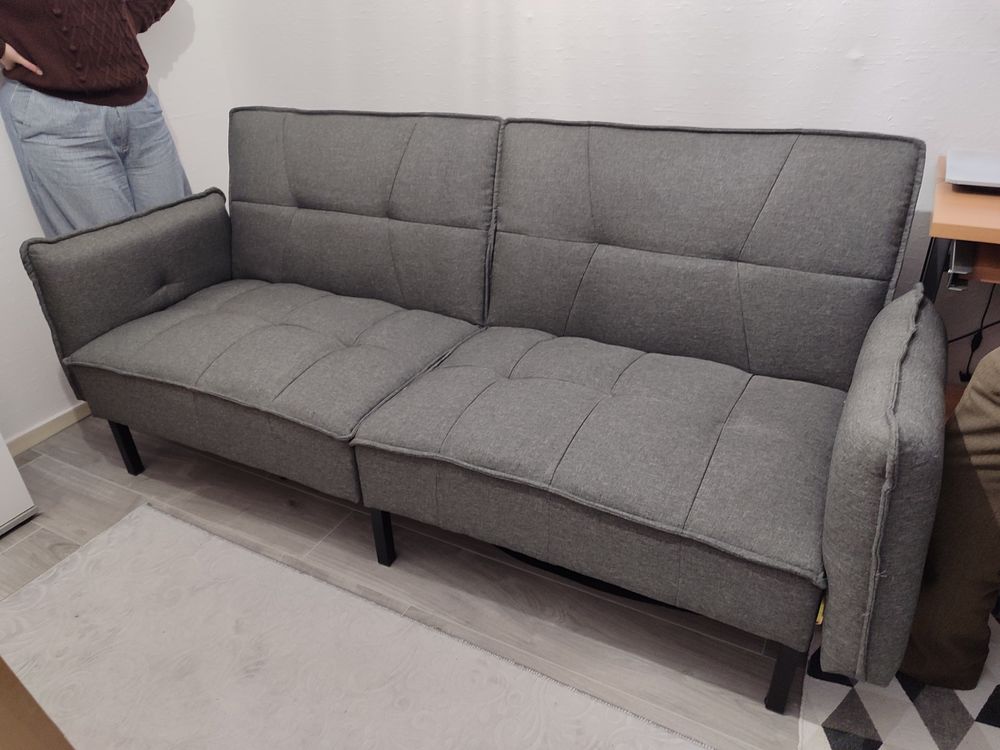 Canap� lit Gris 200 Nancy (54)