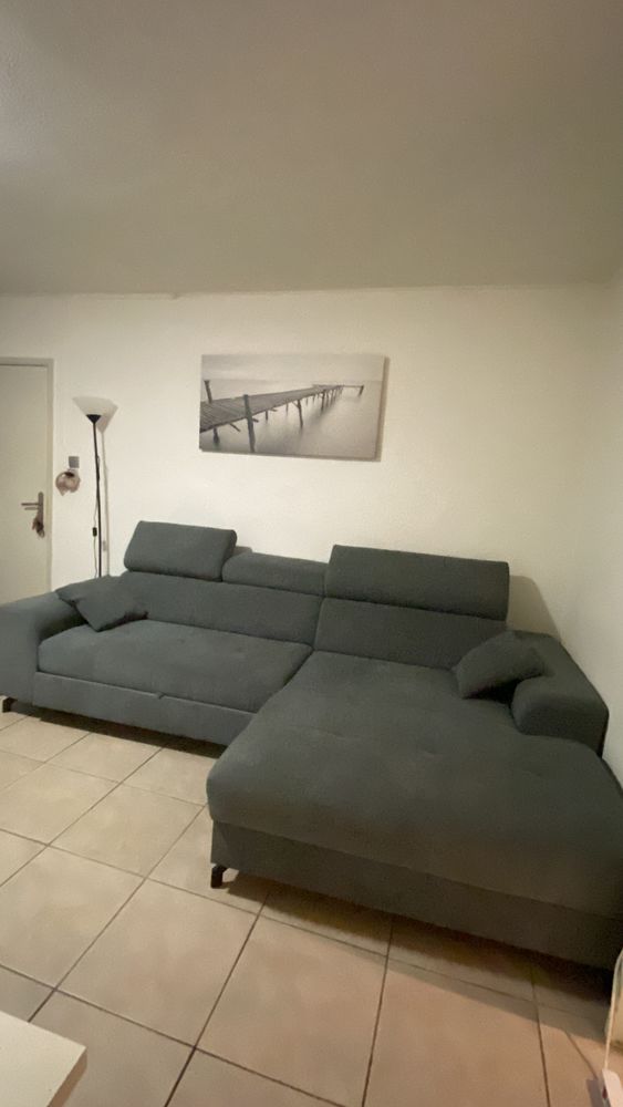 - Canap� gris 500 Thionville (57)