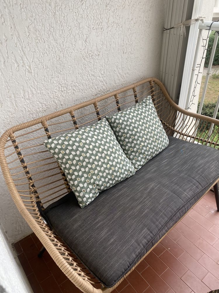 canap� de jardin effet rotin tr�s confortable 70 La Grande-Motte (34)